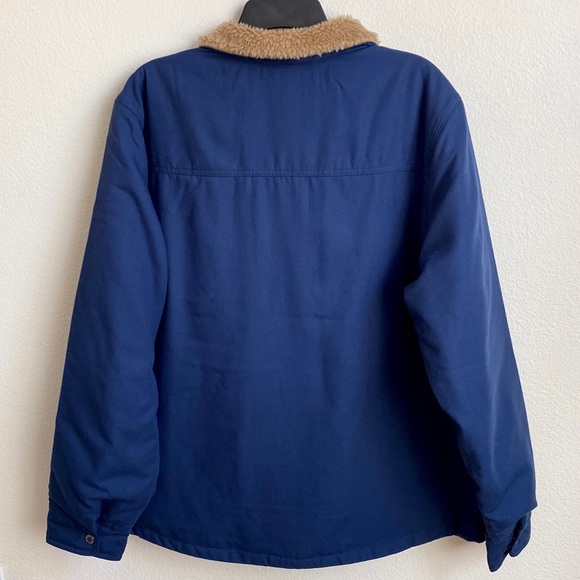 New!🍁Nike SB Men’s Flannel Midnight Navy Jacket - Picture 16 of 16